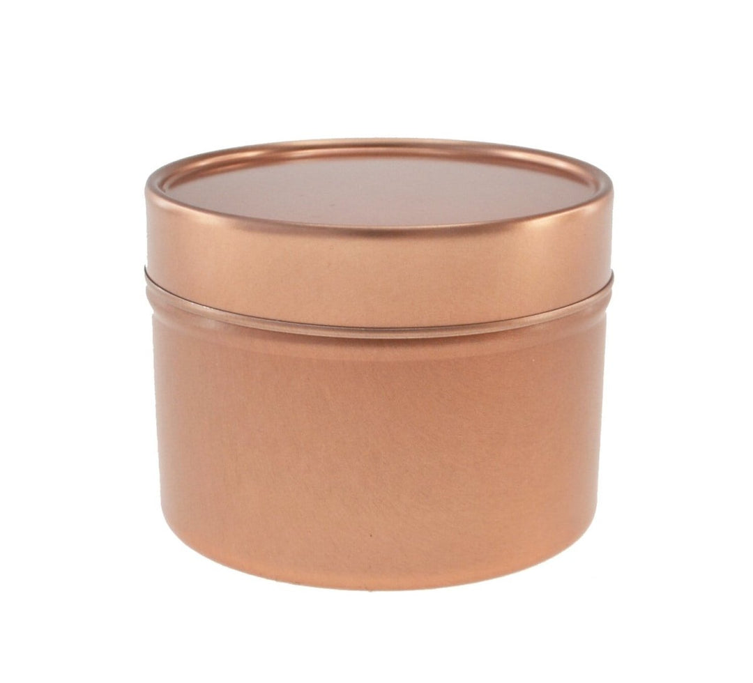 Round Seamless Solid Slip Lid Tins T0766 - Tinware Direct
